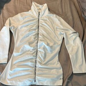 BBC sports top spandex,